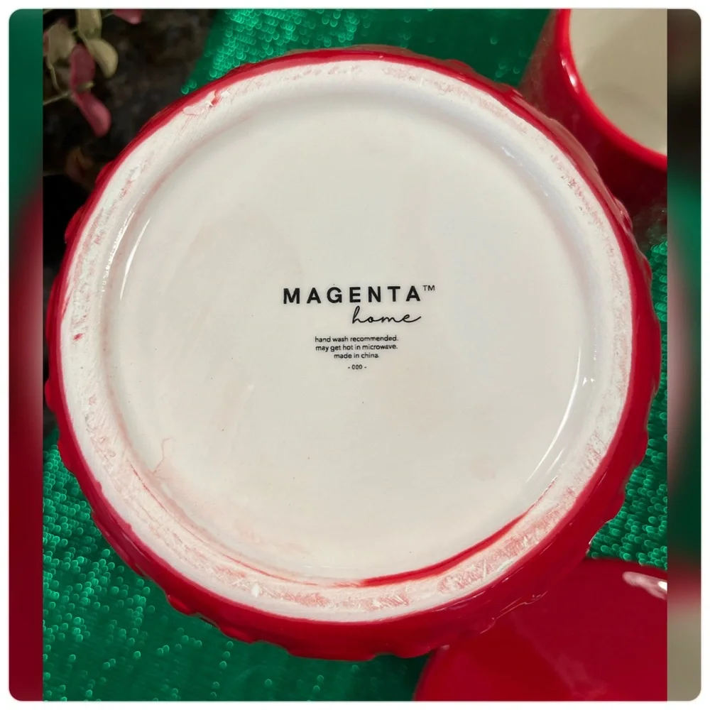 Magenta Home-NIB-Ceramic Santa Canister & Mug Set - Picture 4 of 7